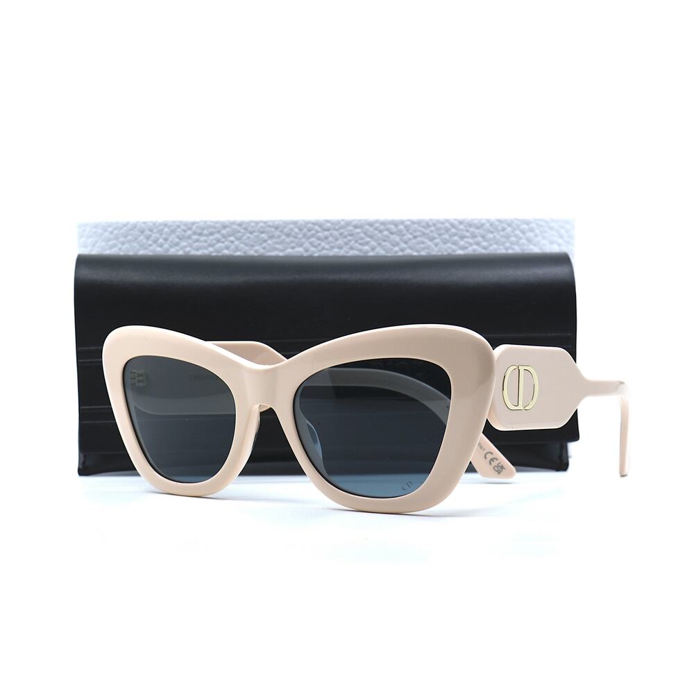 NEW DIOR DIORBOBBY B1U POWDER PINK BLUE WOMEN'S SUNGLASSES - Picture 6 of 12